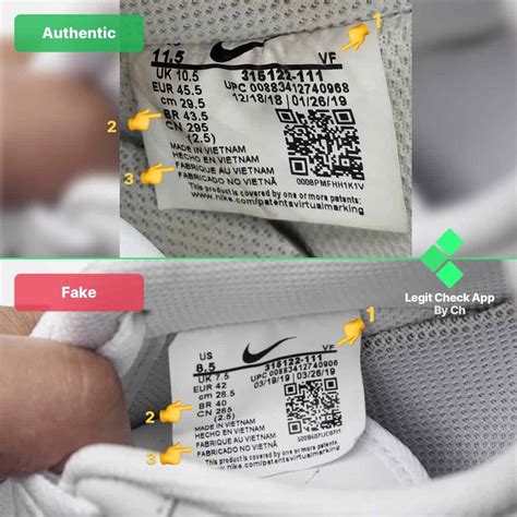 nike shoes real vs fake|how to legit check nike.